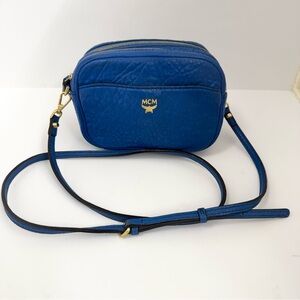 MCM Blue Crossbody Bag